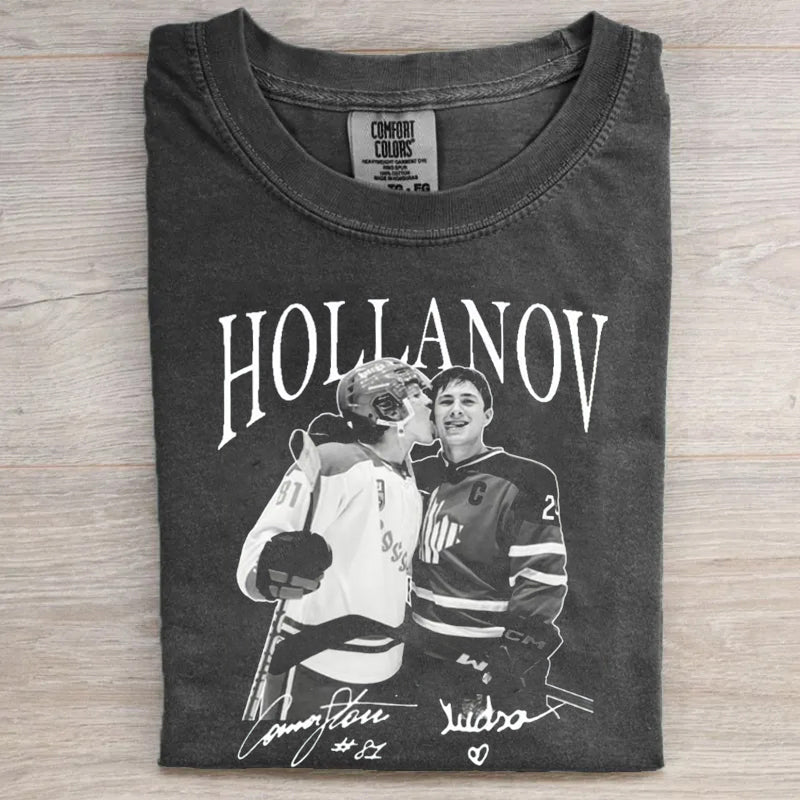 Comfort Colors Funny Williams & Storrie Hockey T-shirt