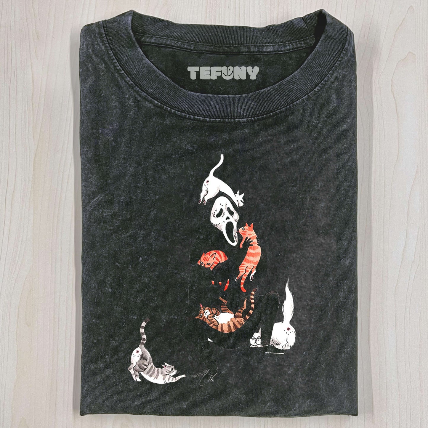 FUNNY SCREAMS AND CATS SHIRT