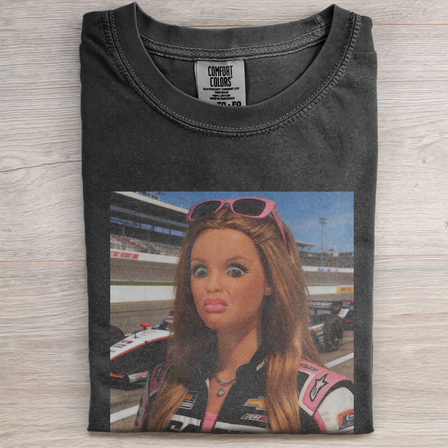 BARBIECORE RACING RETRO TEE