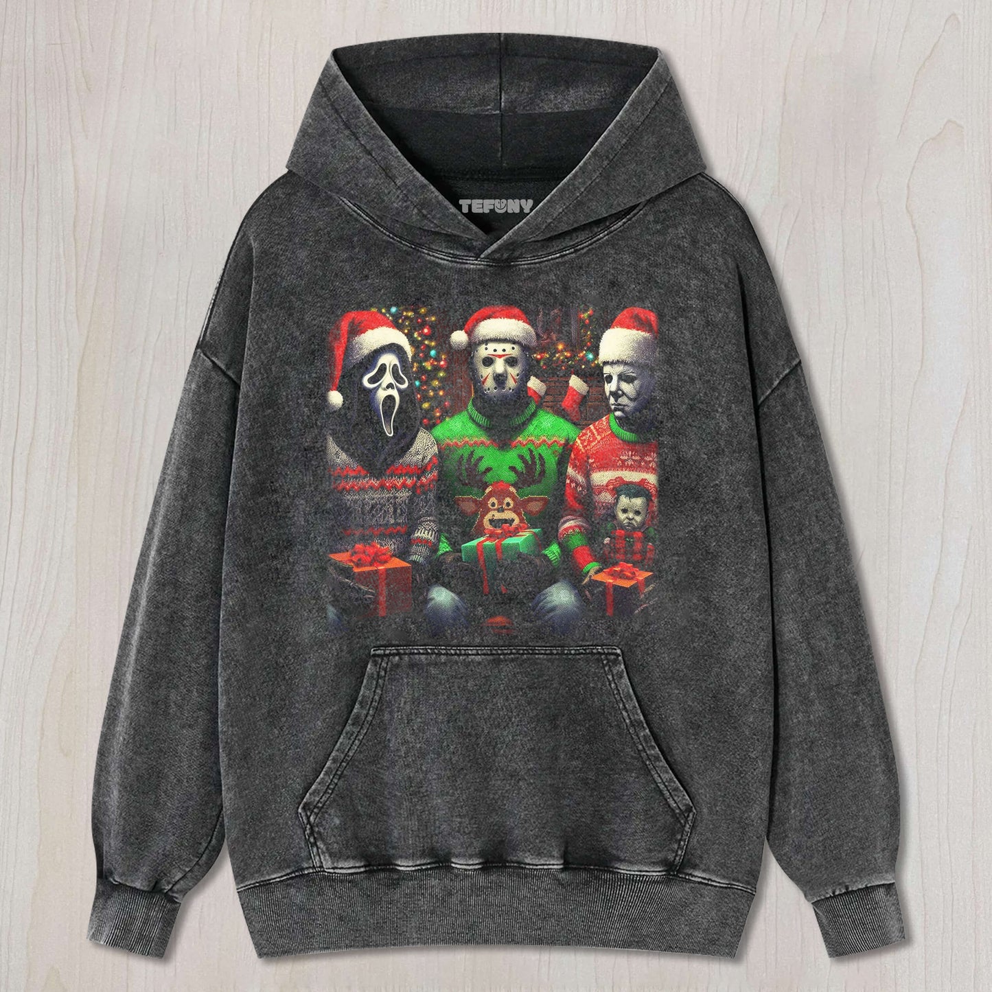 GHOSTFACE JASON AND MICHAEL CHRISTMAS TEE & SWEAT & HOOD