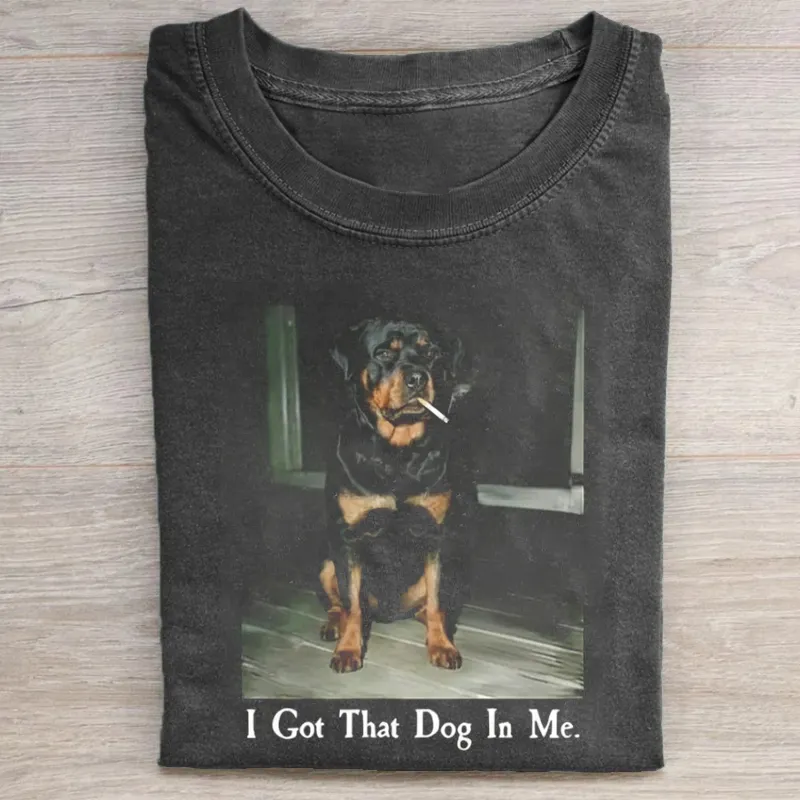 I Got That Dog In Me Rottweiler T-shirt