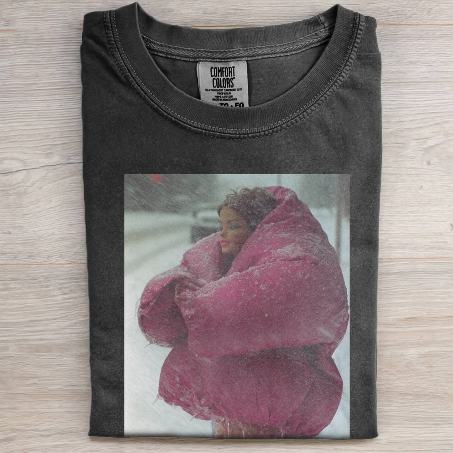 BARBIECORE SNOWY PINK GIRL TEE