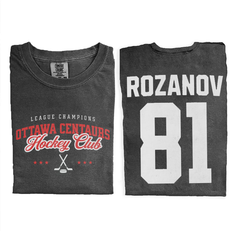 Comfort Colors Funny Williams & Storrie Hockey T-shirt