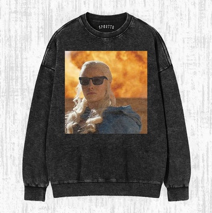 Funny GoT Dragon Queen Graphic T-shirt/Sweatshirt/Hoodie