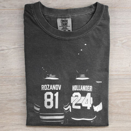 Comfort Colors Funny Williams & Storrie Hockey T-shirt