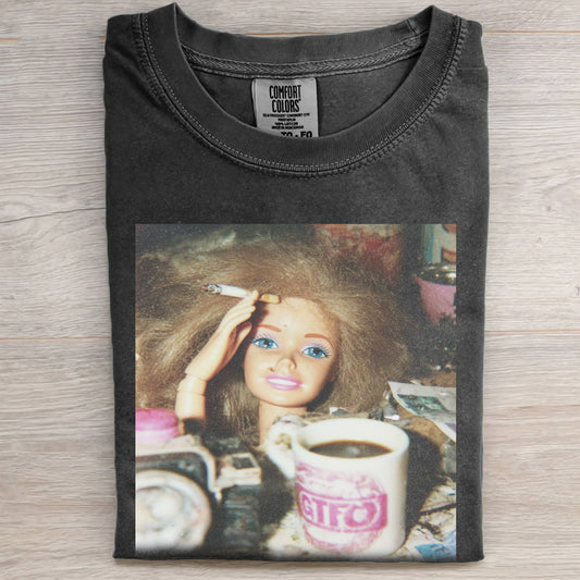 BARBIECORE FOR OVERTIME WORK T-SHIRT