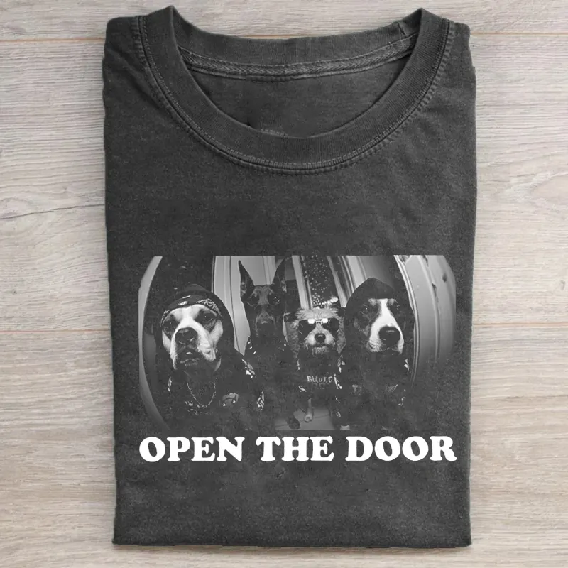 Funny Dog Gang Vintage T-shirt