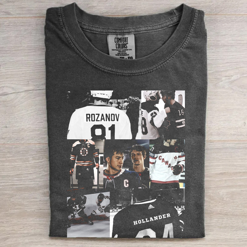 Comfort Colors Funny Williams & Storrie Hockey T-shirt