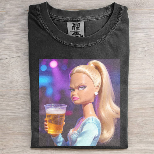 BARBIECORE PARTY MOOD POV T-SHIRT