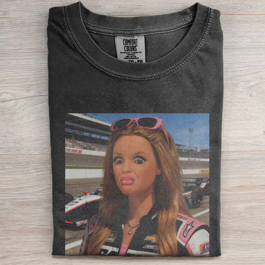 BARBIECORE RACING RETRO TEE