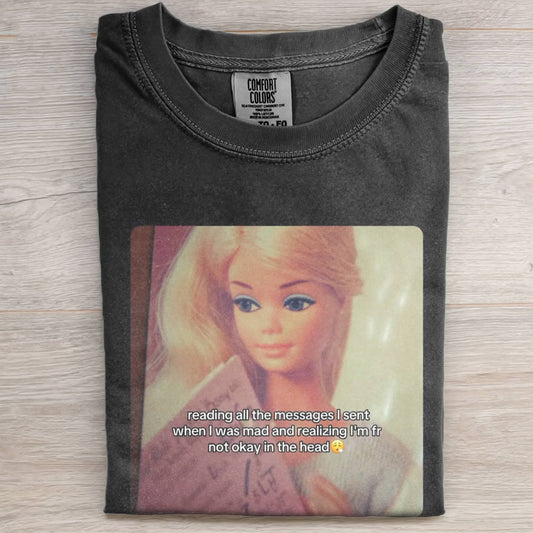 BARBIECORE VINTAGE GIRL TEE