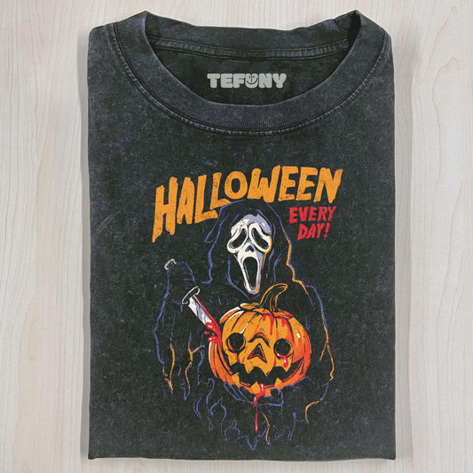 HALLOWEEN GHOSTFACE T-SHIRT