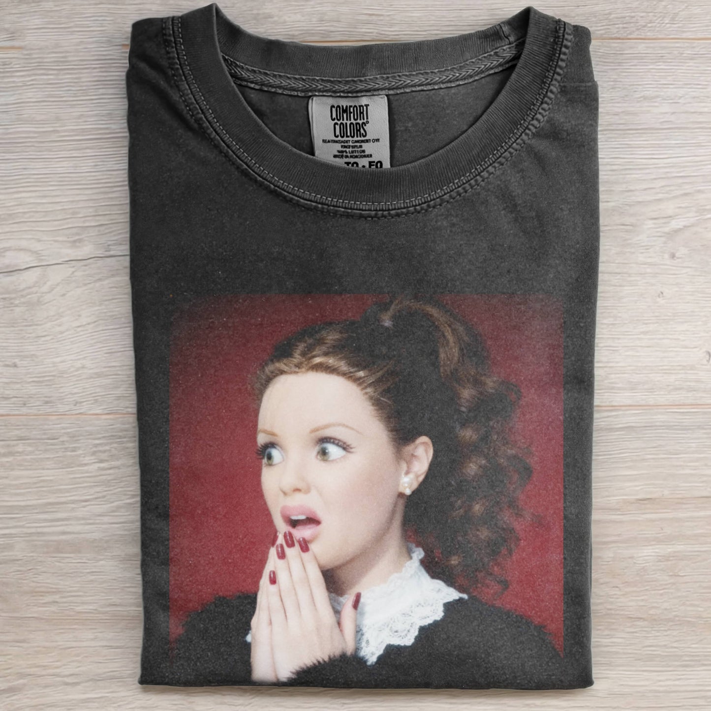 BARBIECORE SURPRISING RETRO SHORT-SLEEVED T-SHIRT