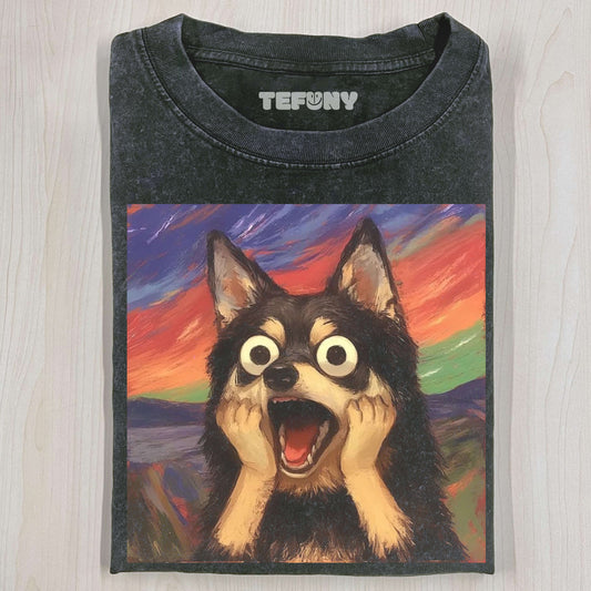 SCREAMING HUSKY T-THIRT