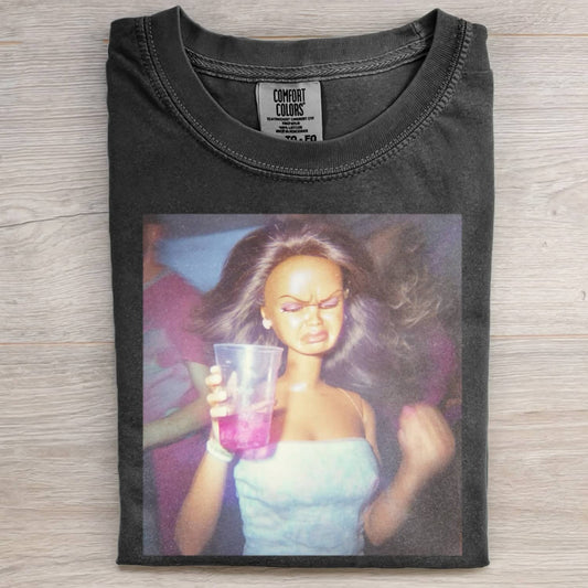 BARBIECORE MEME MOOD ICON T-SHIRT