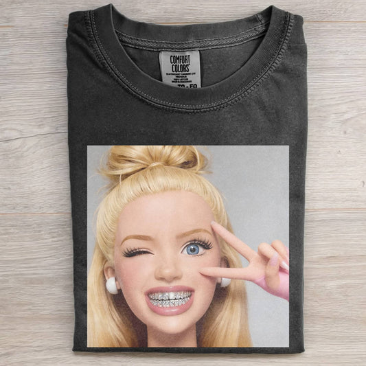 BARBIECORE MEME MOOD ICON T-SHIRT