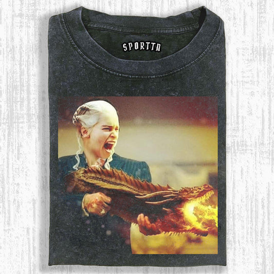 Funny GoT Dragon Queen Graphic T-shirt/Sweatshirt/Hoodie