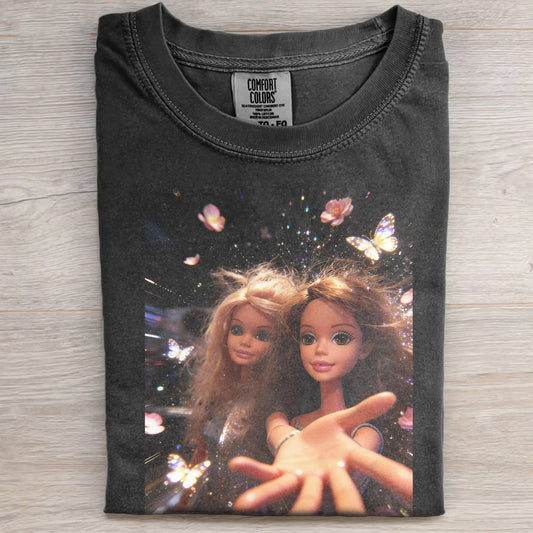 BARBIECORE BUTTERFLY TEE