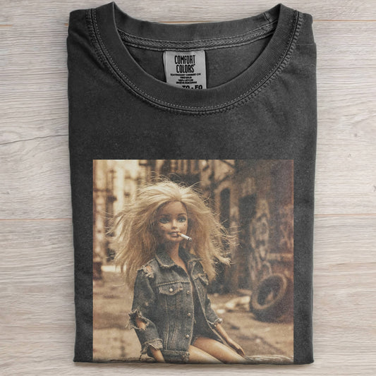 BARBIECORE, EDGY, SMOKING, STREET TEE