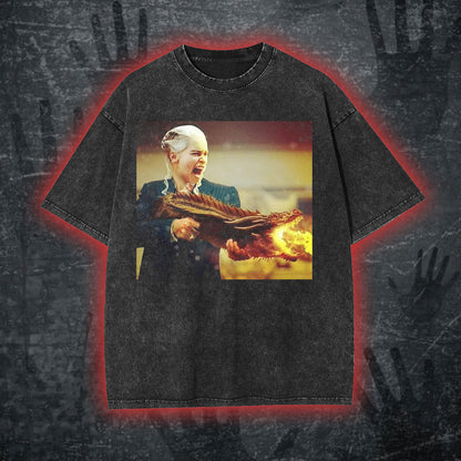 Funny GoT Dragon Queen Graphic T-shirt/Sweatshirt/Hoodie