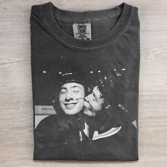 Comfort Colors Funny Williams & Storrie Hockey T-shirt