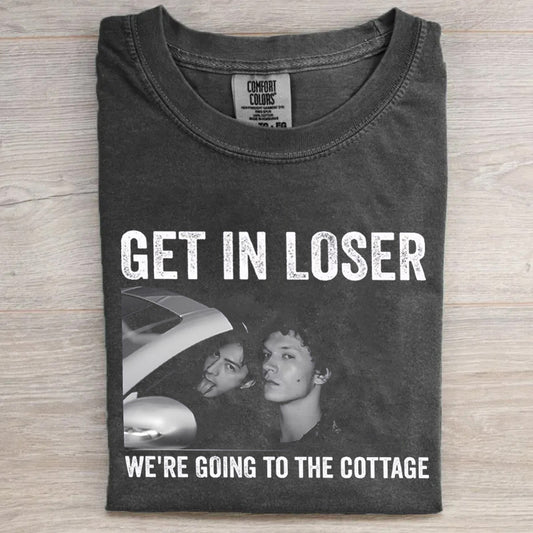 Get In Loser We're Going To The Cottage Funny Williams & Storrie Hockey T-shirt