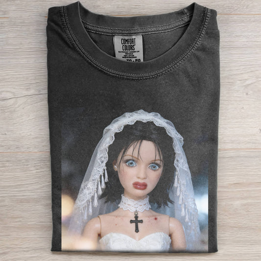 BARBIECORE VINTAGE BRIDE T-SHIRT