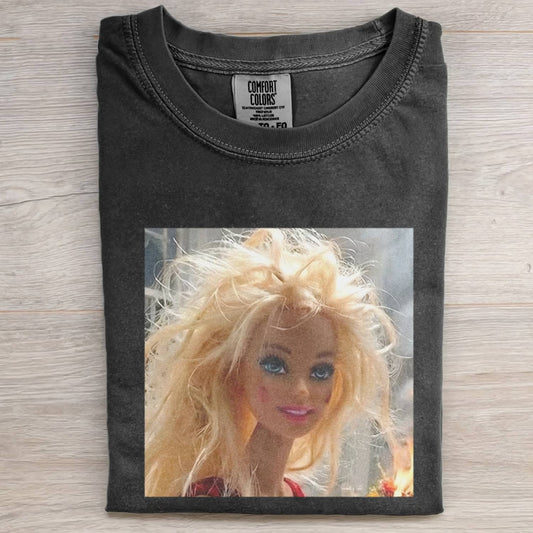BARBIECORE MEME MOOD ICON T-SHIRT