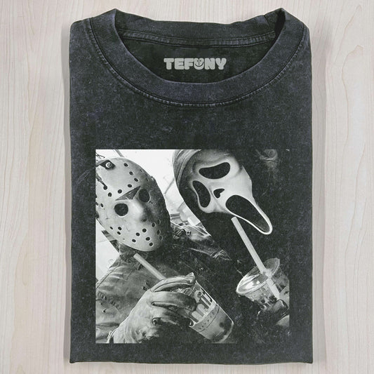 JASON & GHOSTFACE T-SHIRT