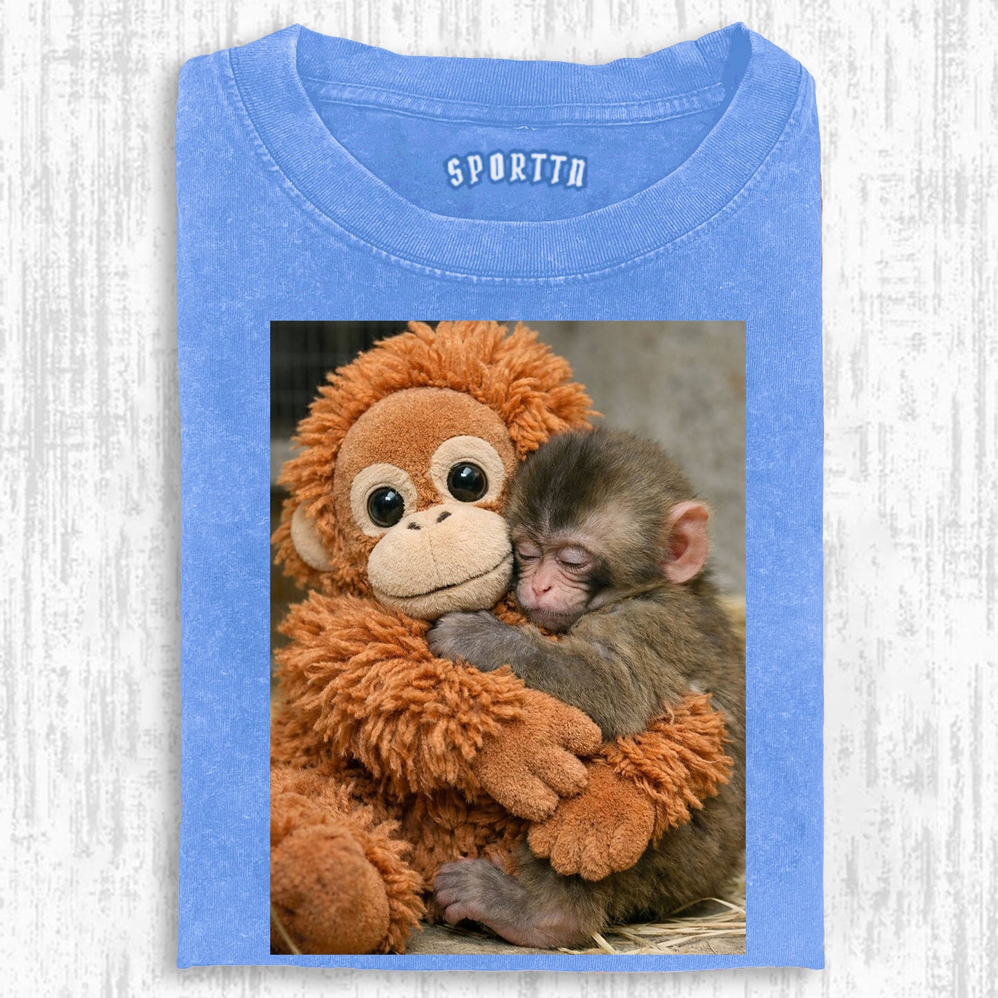 Punch-kun Monkey Meme Graphic Vintage T-shirt/Sweatshirt/Hoodie