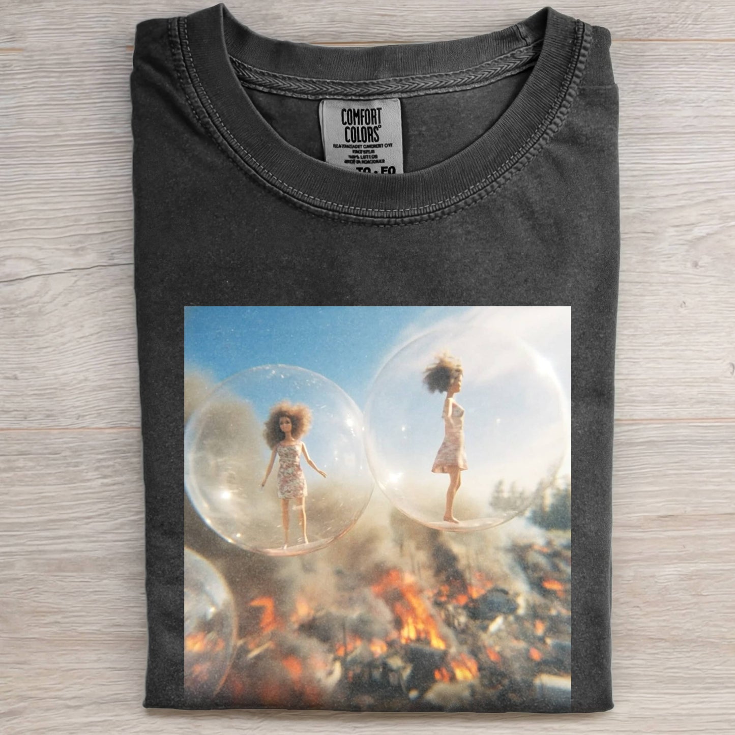 BARBIECORE BUBBLE BATTLE TEE